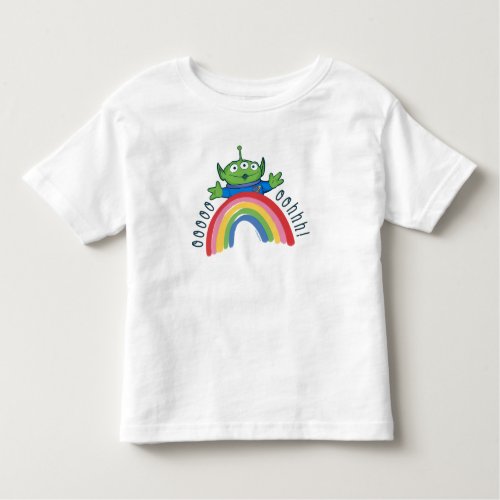 Toy Story Alien Rainbow Toddler T_shirt