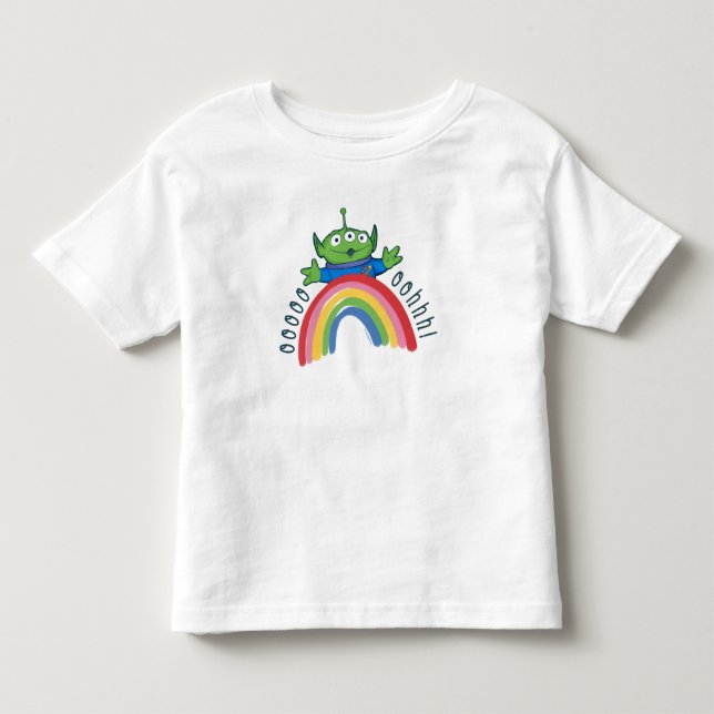 Toy Story Alien Rainbow Toddler T-shirt (Front)