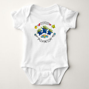 Toy Story - Aliens   Valentine's Day Baby Bodysuit