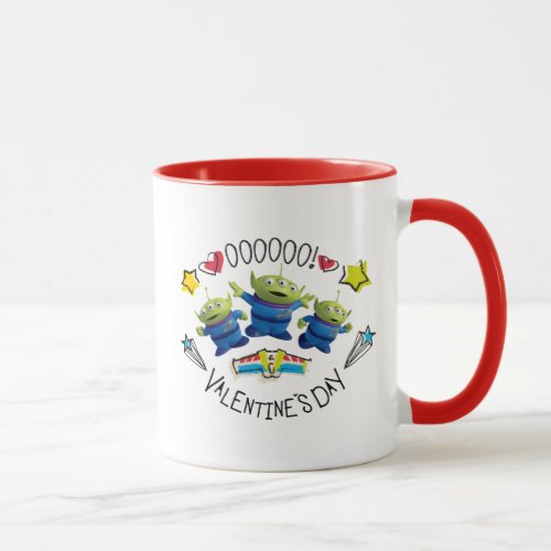 Toy Story _ Aliens  Valentines Day Mug