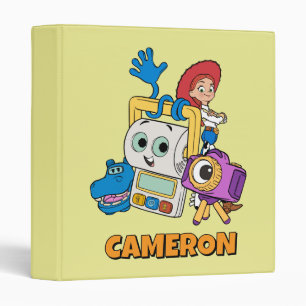 Toy Story Atlas, Smarty Pants, Snappy, & Jessie 3 Ring Binder