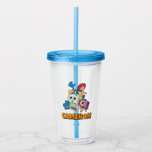 Toy Story Atlas, Smarty Pants, Snappy, & Jessie Acrylic Tumbler