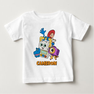 Toy Story Atlas, Smarty Pants, Snappy, & Jessie Baby T-Shirt