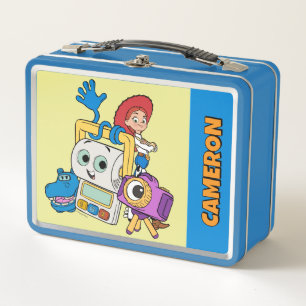 Toy Story Atlas, Smarty Pants, Snappy, & Jessie Metal Lunch Box