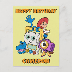 Toy Story Atlas, Smarty Pants, Snappy, & Jessie Postcard