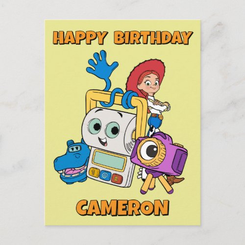 Toy Story Atlas, Smarty Pants, Snappy, & Jessie Postcard