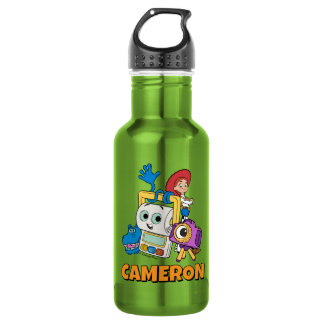 Toy Story Atlas, Smarty Pants, Snappy, & Jessie Stainless Steel Water Bottle