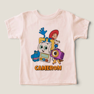 Toy Story Atlas, Smarty Pants, Snappy, & Jessie Toddler T-shirt