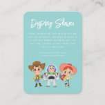 Toy Story Baby Display Shower Place Card