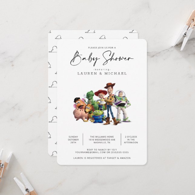 Toy Story Baby Shower Invitation Zazzle