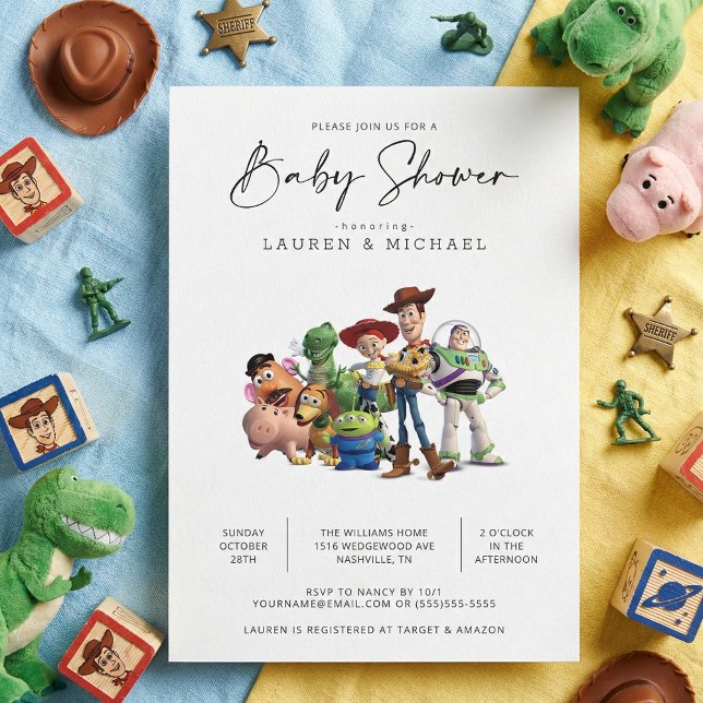 Toy Story Baby Shower Invitation (Creator Uploaded)