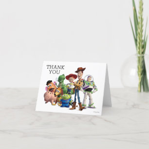 Toy Story Baby Shower Thank You Card