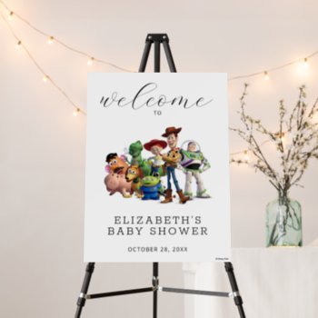 Toy Story Baby Shower Welcome Sign by ToyStory at Zazzle