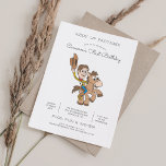 Toy Story Baby Woody 1st Birthday Invitation<br><div class="desc">Invite all your family and friends to your child's Toy Story themed Birthday with these sweet invites Woody.  Personalize by adding all your party details.</div>