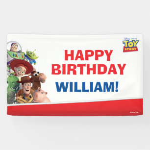 Toy Story Birthday Banner