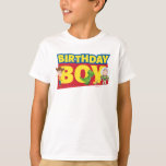 Toy Story | Birthday Boy - Name &amp; Age T-shirt at Zazzle