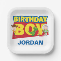 Toy Story Birthday Boy Paper Plates