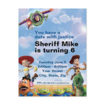 Toy Story Birthday Invitation