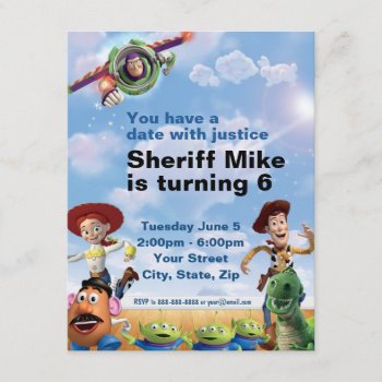 Toy Story Birthday Invitation by ToyStory at Zazzle