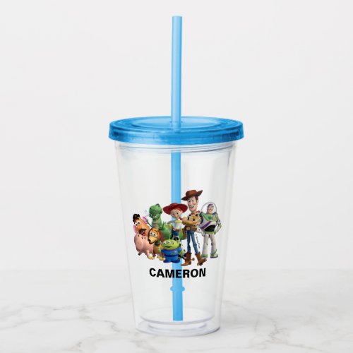 Toy Story Birthday Party Favor Acrylic Tumbler