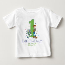Toy Story | Buzz and Woody 1st Birthday Boy Baby T-Shirt