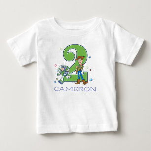 Toy Story   Buzz and Woody 2nd Birthday  Baby T-Shirt