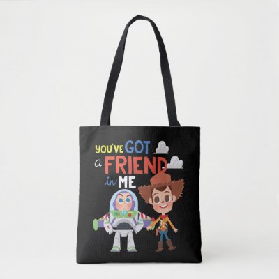 Toy Story | Buzz and Woody Cartoon Tote Bag