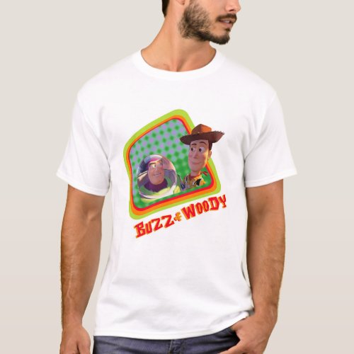 Toy Story Buzz and Woody Friends design T_Shirt