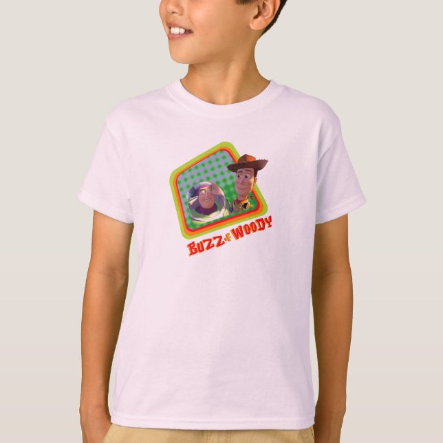 Toy Story Buzz and Woody Friends design T-Shirt (Front)