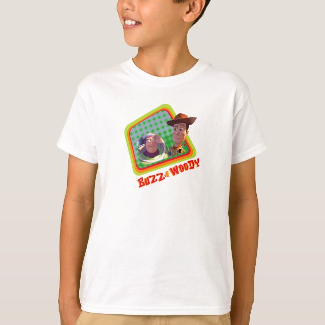 Toy Story Buzz and Woody Friends design T-Shirt (Front)