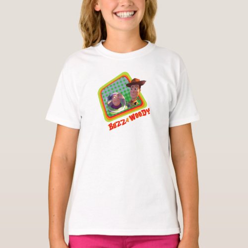 Toy Story Buzz and Woody Friends design T_Shirt