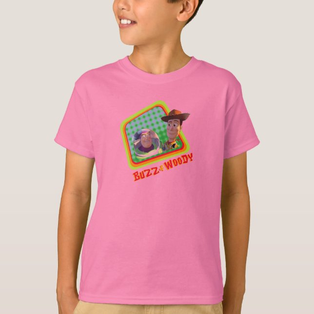 Toy Story Buzz and Woody Friends design T-Shirt (Front)