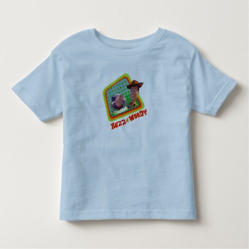 Toy Story Buzz and Woody Friends design Toddler T_shirt
