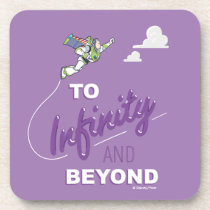 Toy Story | Buzz Flying "To Infinity And Beyond" Beverage Coaster