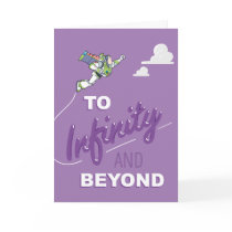 Toy Story | Buzz Flying "To Infinity And Beyond" Card