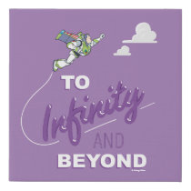 Toy Story | Buzz Flying "To Infinity And Beyond" Faux Canvas Print