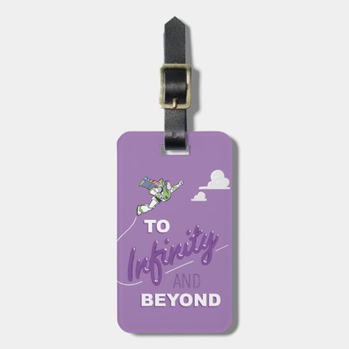 Toy Story  Buzz Flying To Infinity And Beyond Luggage Tag