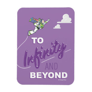 Toy Story Buzz Flying "To Infinity And Beyond" Magnet