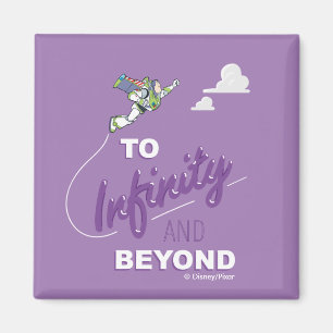 Toy Story Buzz Flying "To Infinity And Beyond" Magnet