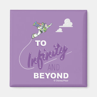 Toy Story | Buzz Flying "To Infinity And Beyond" Magnet