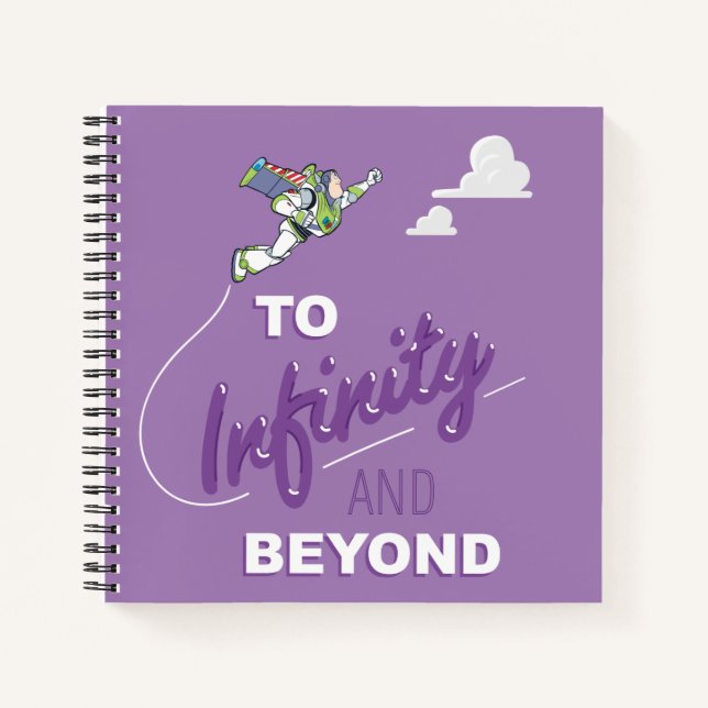 Toy Story | Buzz Flying "To Infinity And Beyond" Notebook (Front)
