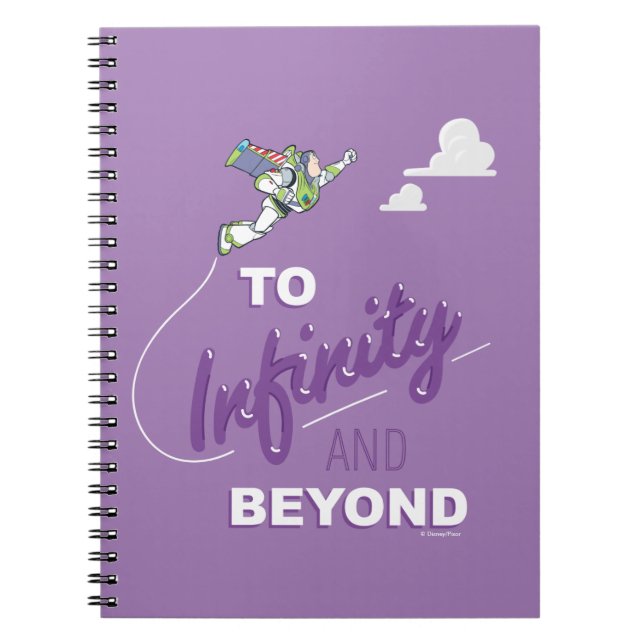 Toy Story | Buzz Flying "To Infinity And Beyond" Notebook (Front)