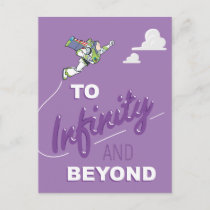 Toy Story | Buzz Flying "To Infinity And Beyond" Postcard