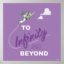 Toy Story | Buzz Flying "To Infinity And Beyond" Poster