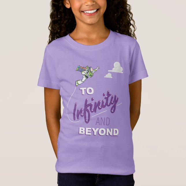 Toy Story | Buzz Flying "To Infinity And Beyond" T-Shirt (Front)