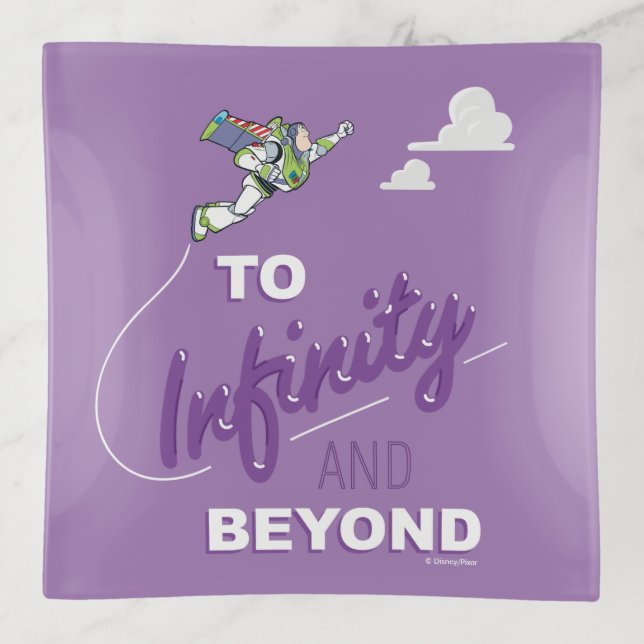 Toy Story | Buzz Flying "To Infinity And Beyond" Trinket Tray (Front)
