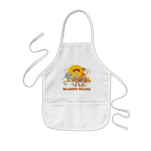 Toy Story Buzz, Jessie, Woody "Blazing Trails" Kids' Apron