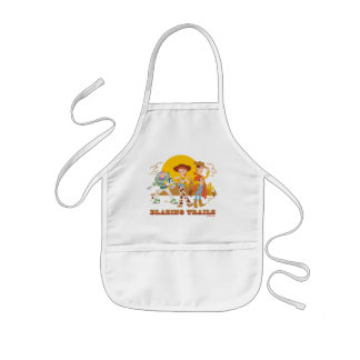 Toy Story Buzz, Jessie, Woody "Blazing Trails" Kids' Apron