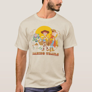 Toy Story Buzz, Jessie, Woody "Blazing Trails" T-Shirt