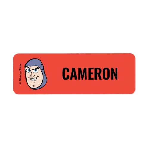 Toy Story Buzz Lightyear  Back to School Labels